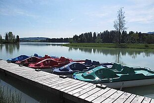Tretbootfahren