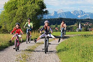 Radfahren um Lechbruck